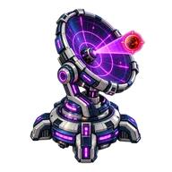 In-game target artwork